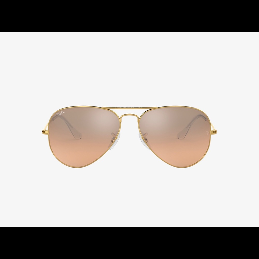 RAY-BAN AVIATOR GRADIENT IN ROSE GOLD